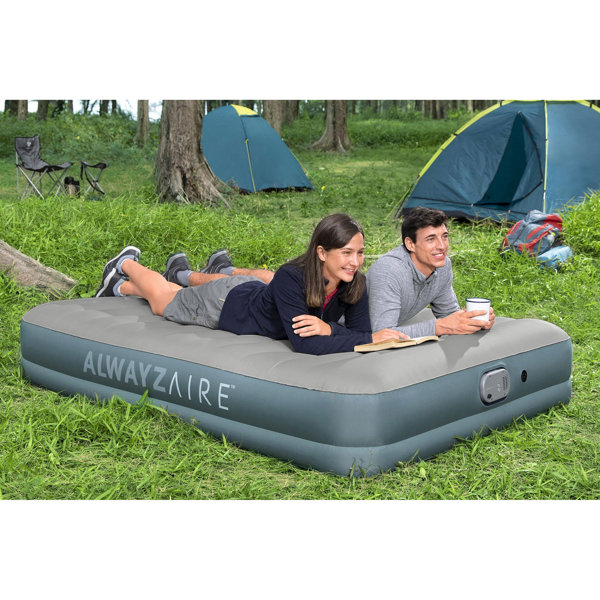 Bestway AlwayzAire 14" Inflatable Air Mattress Bed with Rechargeable